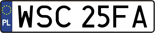 WSC25FA