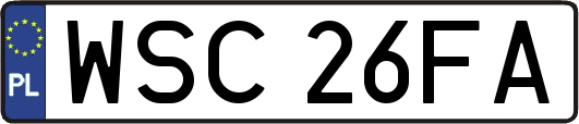 WSC26FA