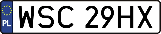 WSC29HX