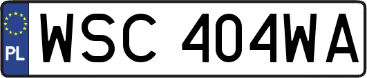 WSC404WA