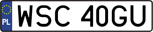 WSC40GU