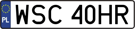 WSC40HR
