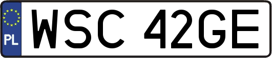 WSC42GE