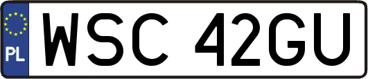WSC42GU