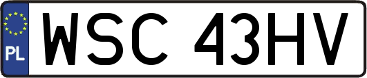 WSC43HV