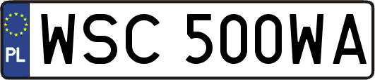WSC500WA