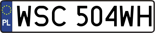 WSC504WH