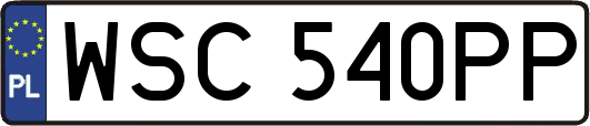 WSC540PP