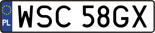 WSC58GX