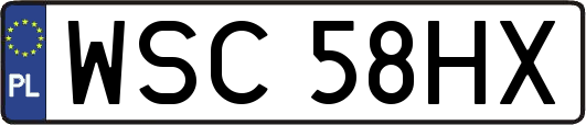 WSC58HX