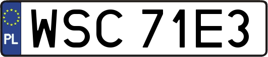 WSC71E3