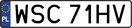 WSC71HV