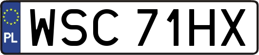 WSC71HX