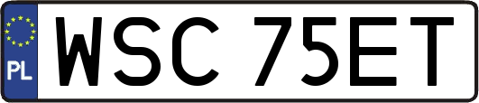WSC75ET