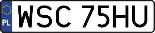 WSC75HU