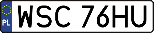 WSC76HU