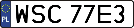 WSC77E3
