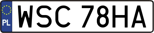 WSC78HA