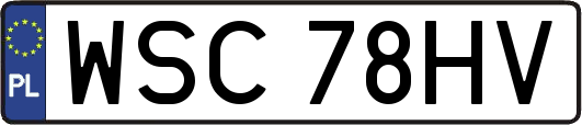 WSC78HV