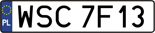 WSC7F13