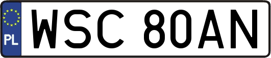 WSC80AN
