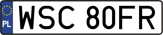 WSC80FR