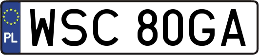 WSC80GA