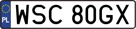WSC80GX