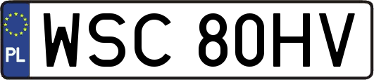 WSC80HV