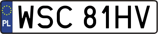 WSC81HV