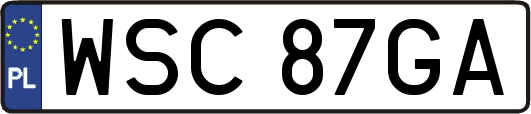 WSC87GA