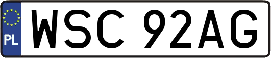 WSC92AG