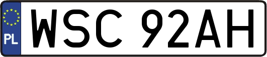 WSC92AH