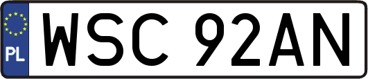 WSC92AN