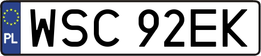 WSC92EK