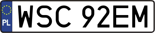 WSC92EM