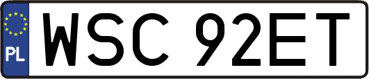 WSC92ET