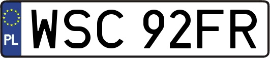 WSC92FR