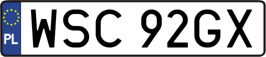 WSC92GX