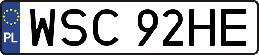 WSC92HE
