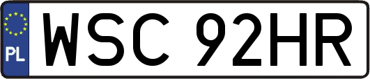 WSC92HR
