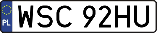 WSC92HU