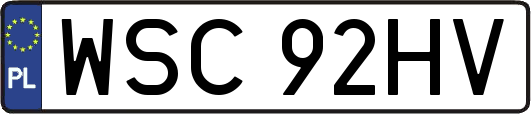 WSC92HV