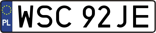 WSC92JE
