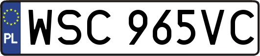 WSC965VC