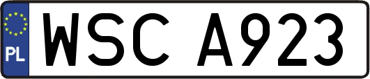 WSCA923