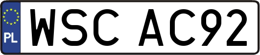 WSCAC92