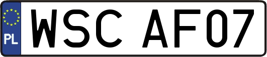 WSCAF07