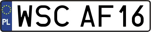 WSCAF16