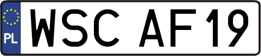 WSCAF19